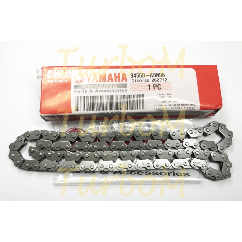 YAMAHA ORIGINAL TIMING CHAIN RANTAI KECIL LC135 FZ150 Y15 Y15ZR READY STOCK Shopee Malaysia
