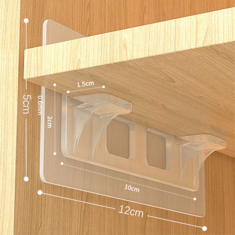 Self Adhesive Bracket Hook Wall Hooks Seamless Nail Free Wall Bracket