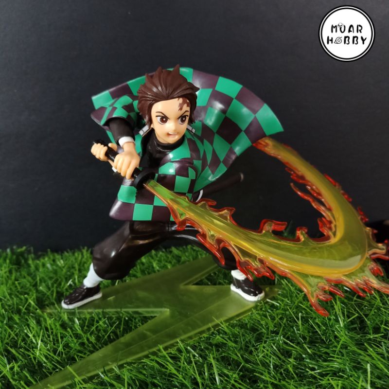 [READY STOCK] DEMON SLAYER ACTION FIGURE Tanjiro Dance of the fire
