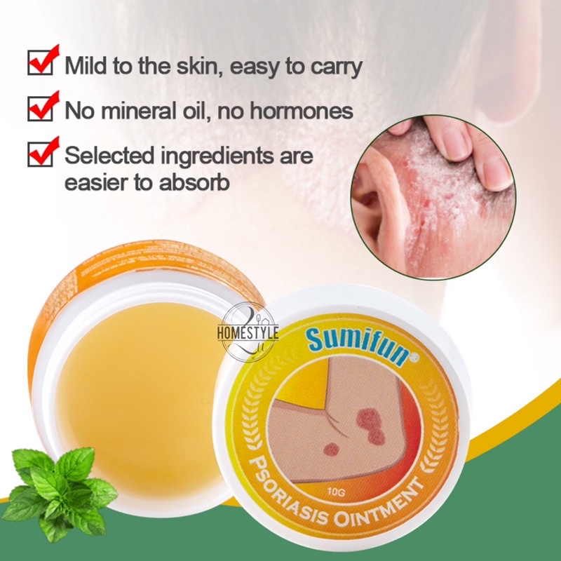 Sumifun Psoriasis ointment Cream Natural Chinese Herbal Medicine Cream ...
