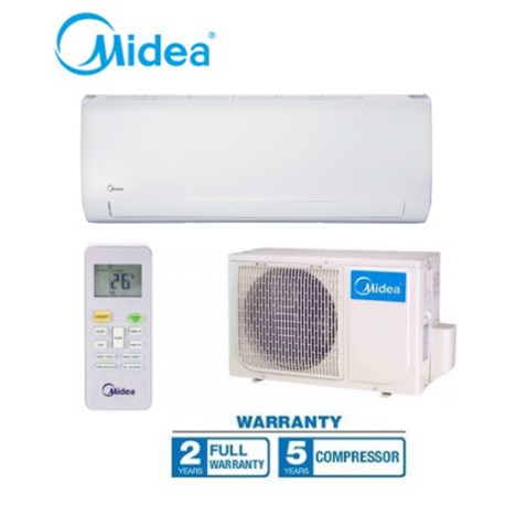 aircond midea 1hp price