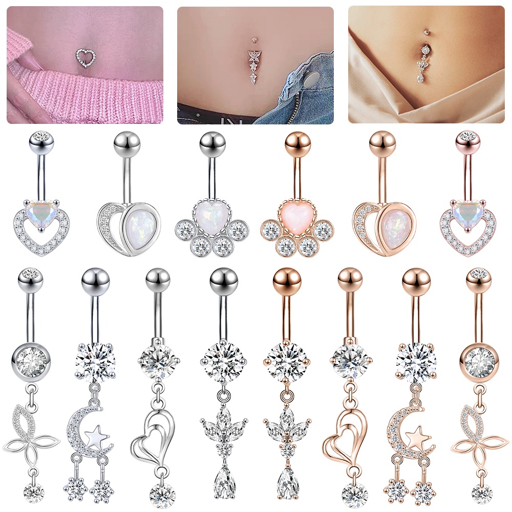 Plastic Pregnancy Belly Button Rings Long Bar Navel Rings For Maternity ...