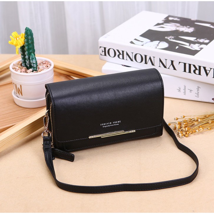 Forever Young Women Crossbody Sling Bag Phone Bag Shopee Malaysia