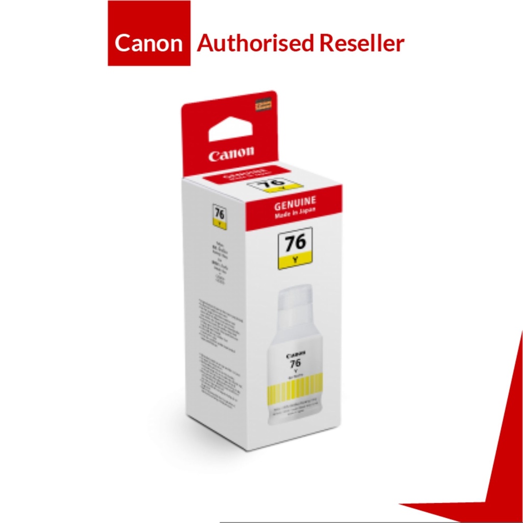 Canon GI-76 Pigment Yellow Cartridge (135ml) for GX3070/GX4070/GX5070 ...