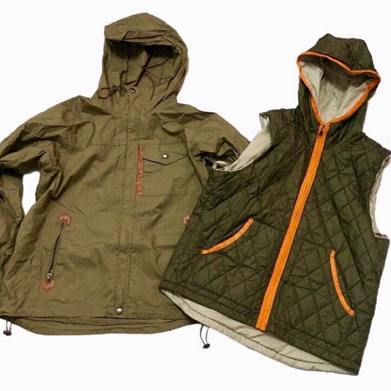 Journal Standard Japan 2 in 1 outdoor parka jacket | Shopee Malaysia