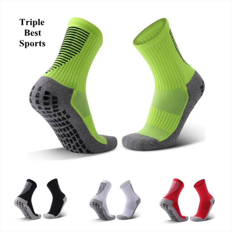 3 Pairs 12 Pairs Wholesale Custom Anti Non Slip Skid Football Soccer Sepak  Takraw Training Jump Yoga Sport Socks
