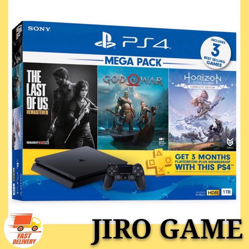 Ps4 with three clearance games