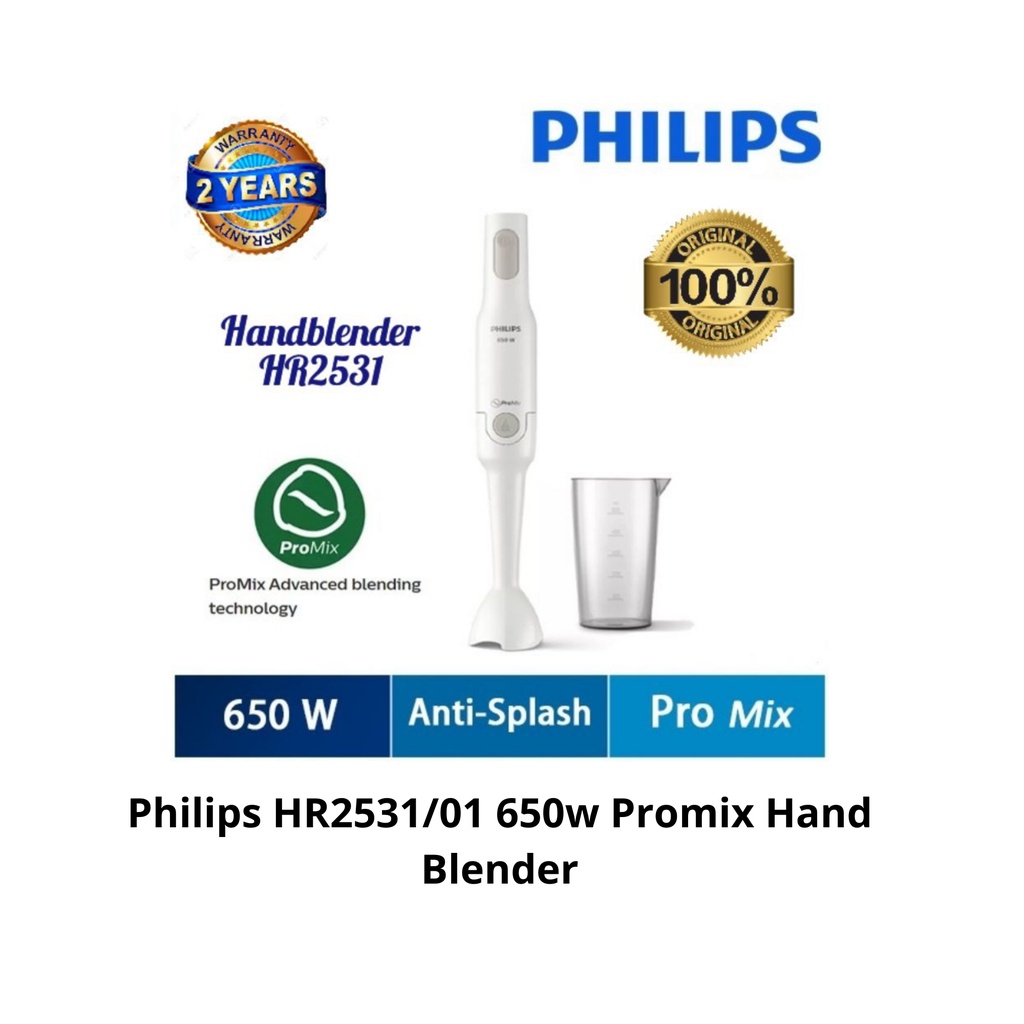 PHILIPS HR2531/01 HAND BLENDER 650W Shopee Malaysia
