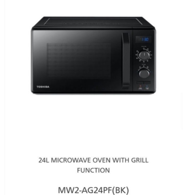 TOSHIBA MICROWAVE OVEN 24L SOLO GRILL CONVECTION MW2AG24 Shopee Malaysia