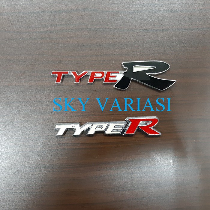 TypeR Type R Car Logo Emblem | Shopee Malaysia