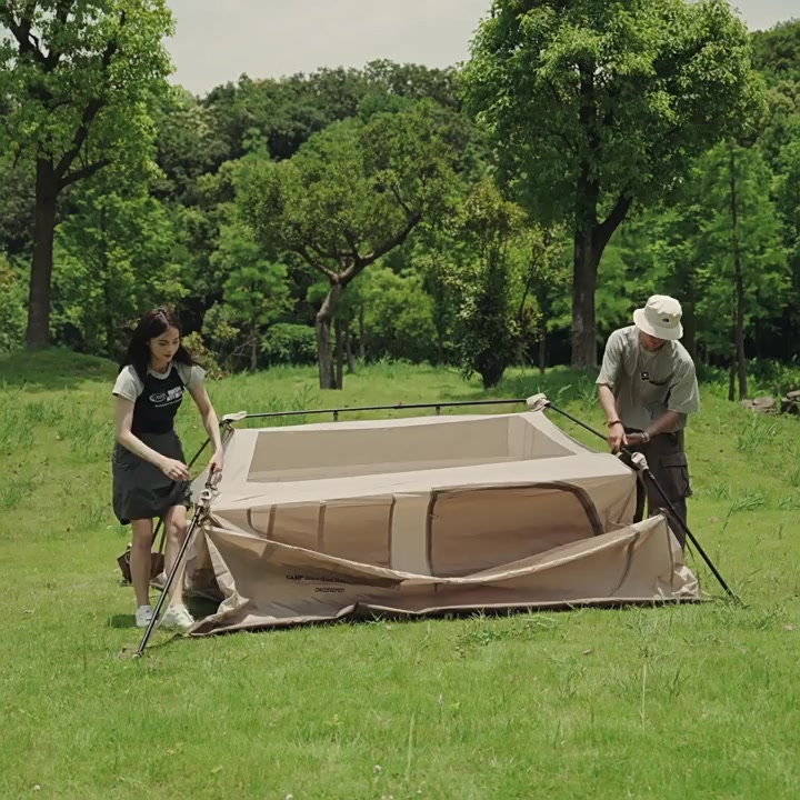 Naturehike Village 6 Generation 2 Upgraded A-Frame Ridge Tent Double ...