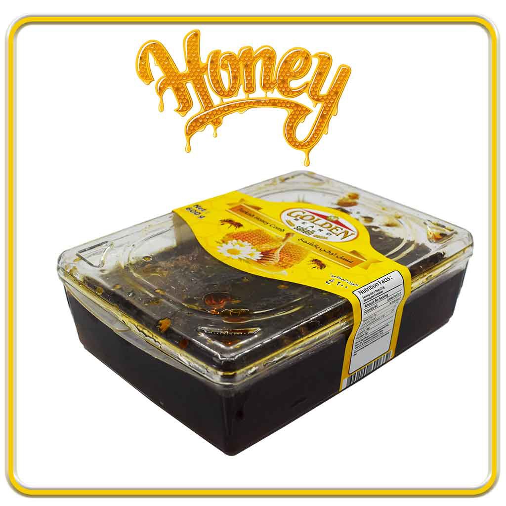 Turkish Honey Comb 600 gm عسل تركي بالشمع 600 جم Sikat Madu Turki 600 ...