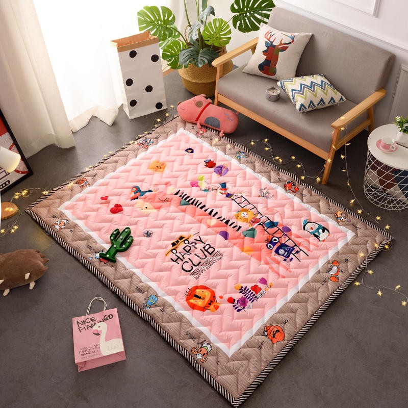Cartoon Cotton Playmat Children's Thickening Baby Play Mat Crawling