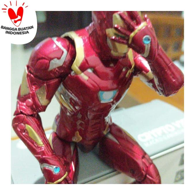 Iron Man Mark 50 Action Figure Recast | Shopee Malaysia