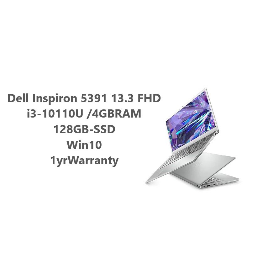 Dell Inspiron 5391 /13.3 FHD/ i3-10110U /4GBRAM /128GB-SSD /Win10 ...