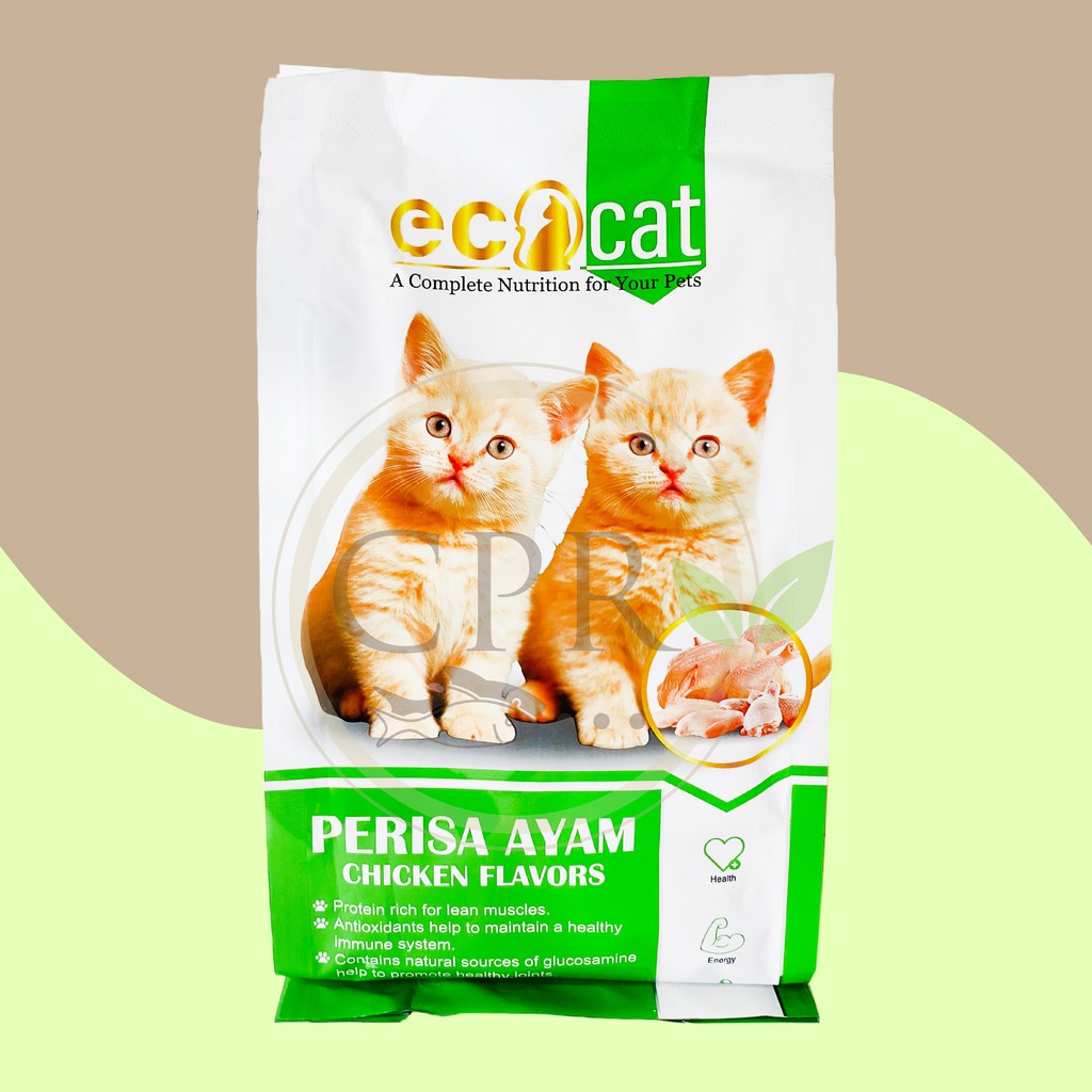 CPR FEED / Ecocat cat food 350g two flavors {chicken ; seafood ...