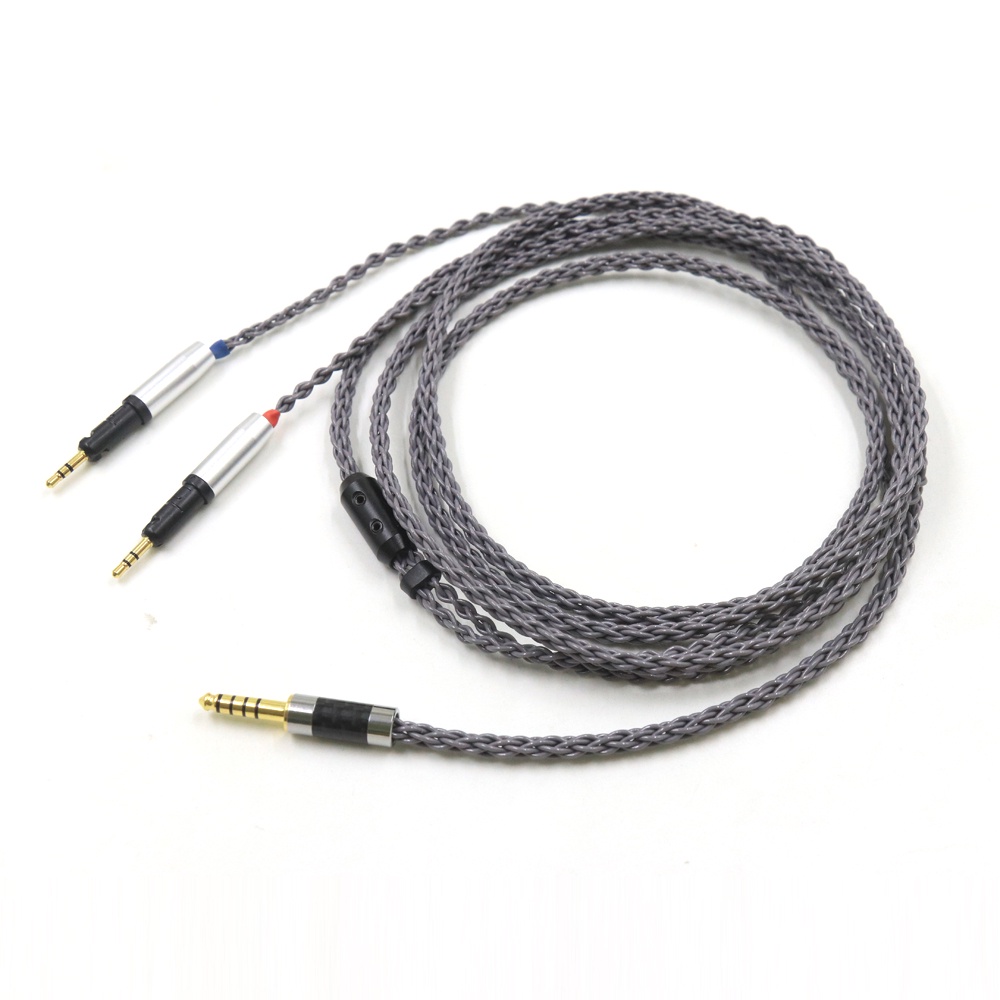 HIFI 8 Cores UPOCC Single Crystal Silver Headphone Upgrade Replace ...