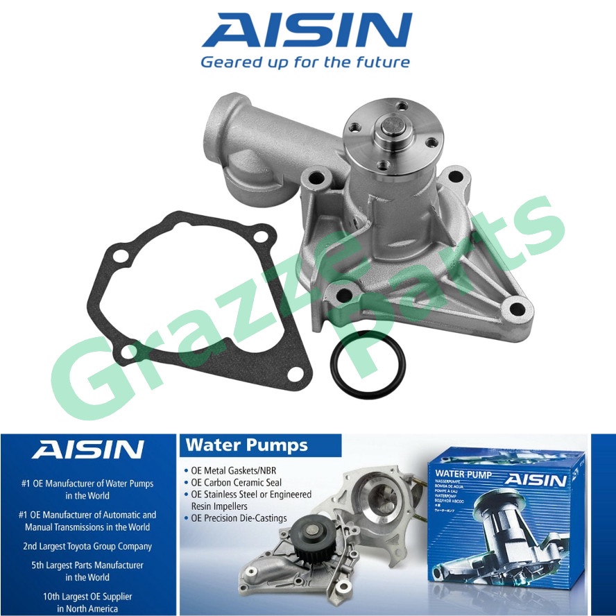 AISIN Engine Water Pump WPM001V for Proton Saga Iswara 12V Wira 1.3 1.5