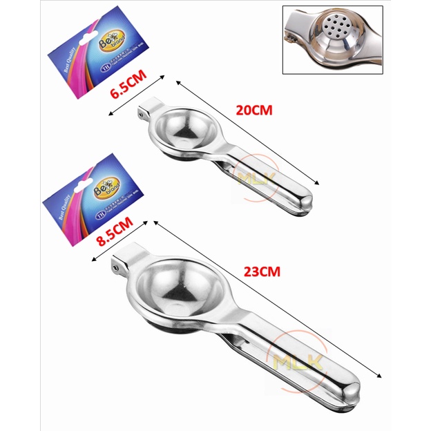MLK Lemon Squeezer Stainless Steel Fruit Orange Pemeras Lemon ...