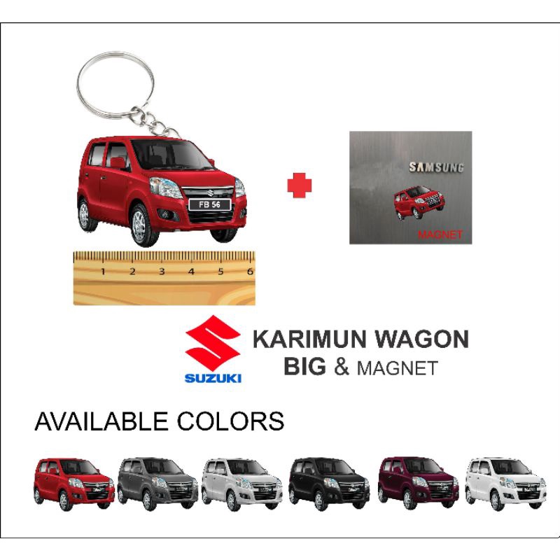 suzuki karimun wagon keychain (2d) | Shopee Malaysia