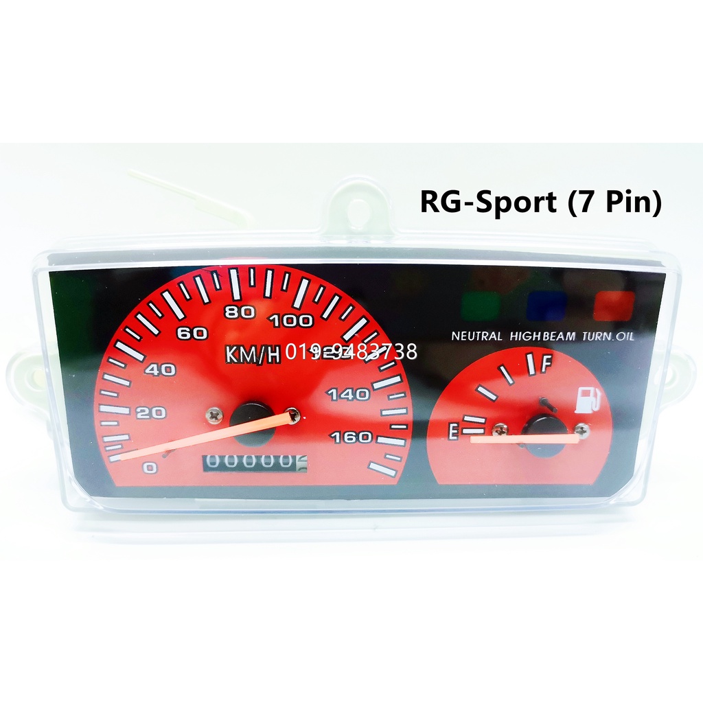 Meter Assy Suzuki RG110 RGV120 Speedometer RG RGV RGS Sport 110 120 RPM Clutch Complete Set Speedo