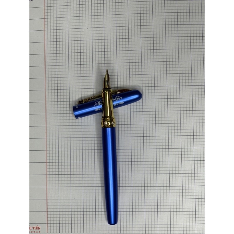 Ouguwen 862 Fountain Pen Bamboo Leaf Nib Split Calligraphy Clear Bold