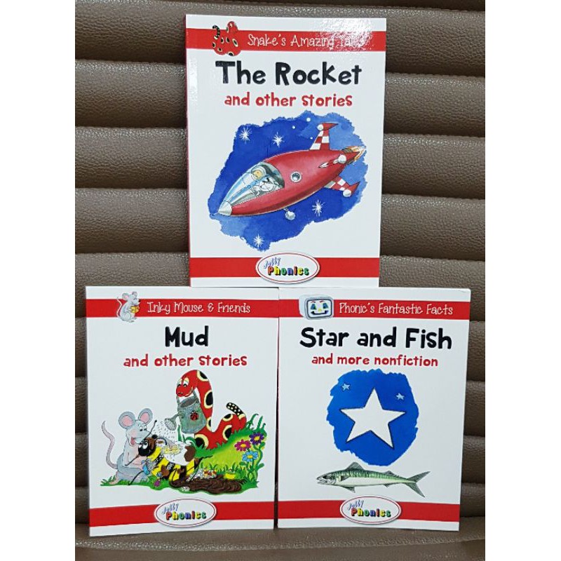 Jolly Phonics Reader level 1 pack of 3 books | Shopee Malaysia
