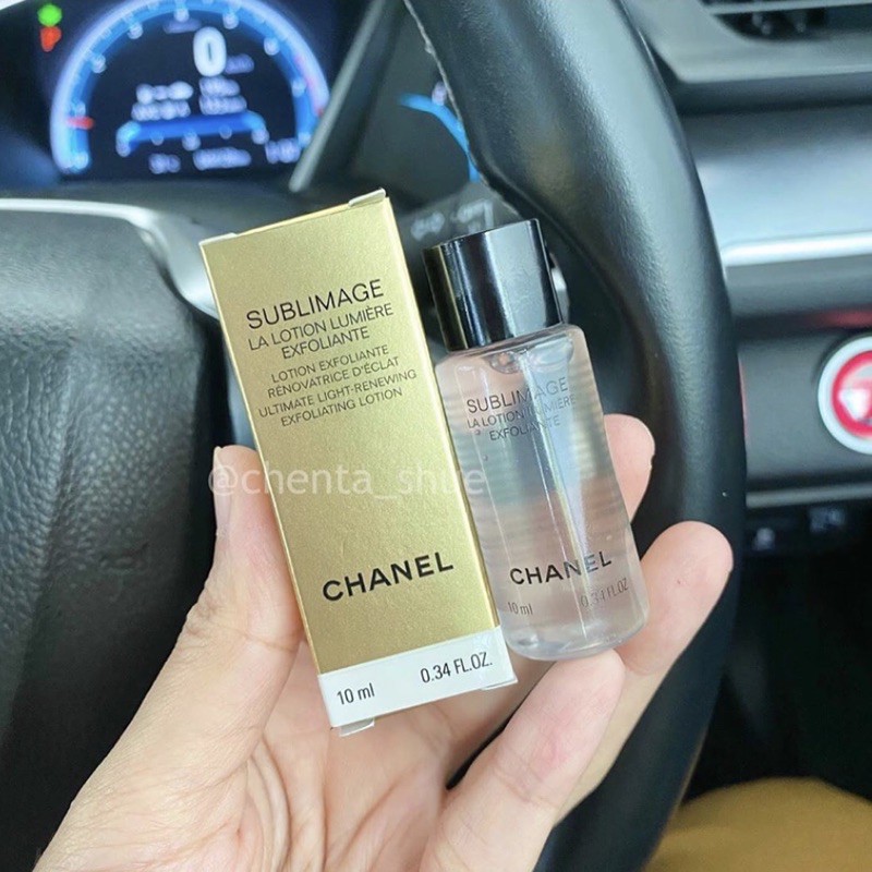 Chanel Sublimage La Lotion Lumiere Exfoliante 10ml (SAMPLE) Shopee