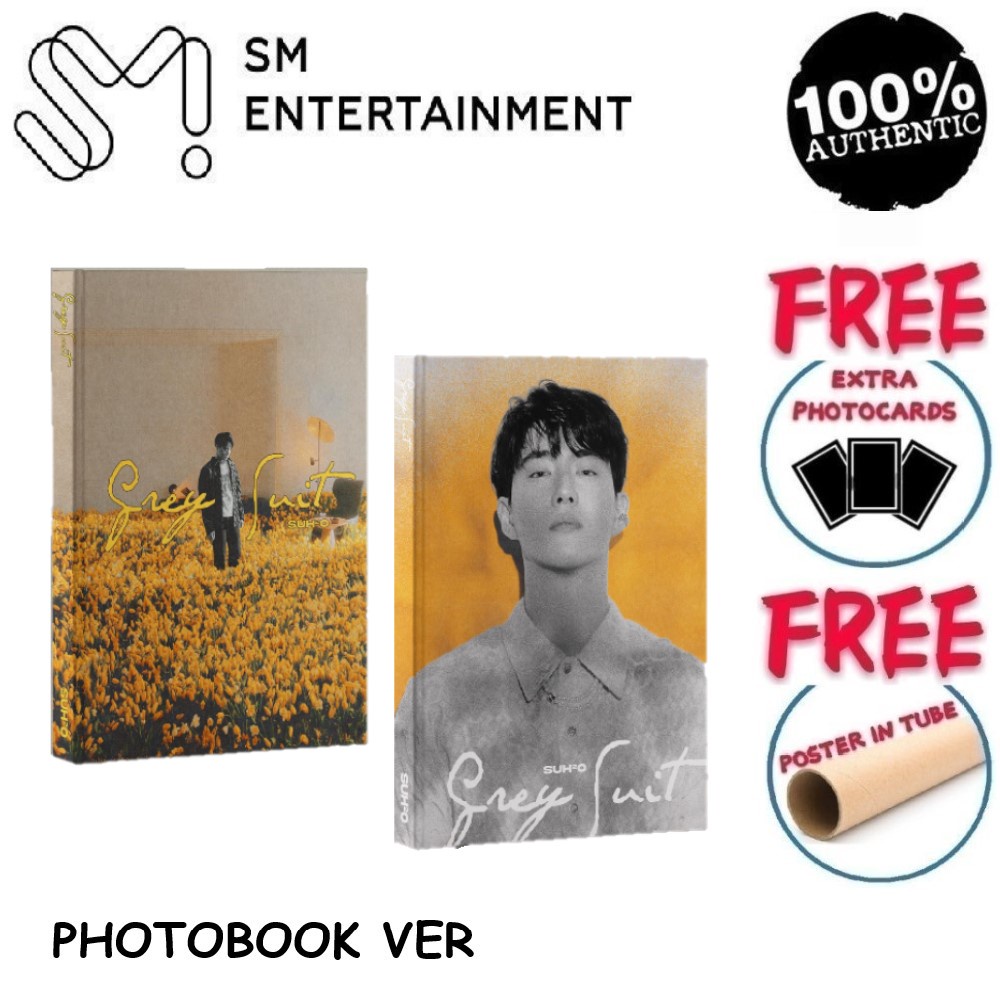 EXO : SUHO - MINI ALBUM VOL 2 - GREY SUIT ( PHOTOBOOK VER ) ( CD