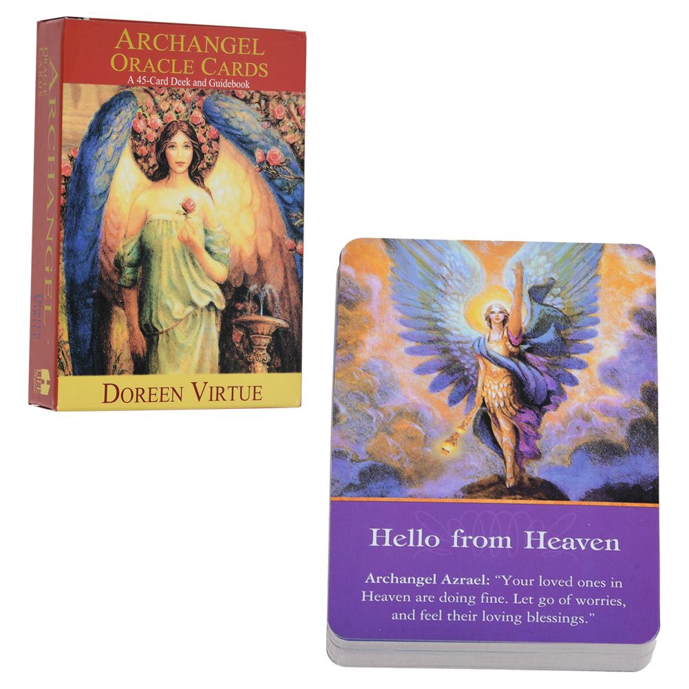 Premium Oracle Archangel Tarot deck 45 cards with instructions (scan QR ...