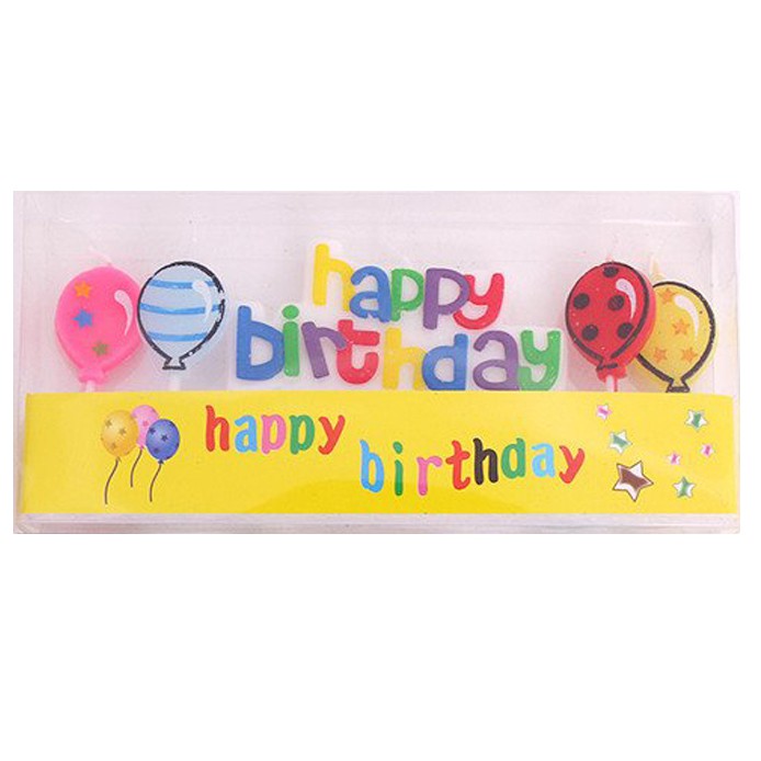 Happy Birthday Candle In Set Shopee Malaysia