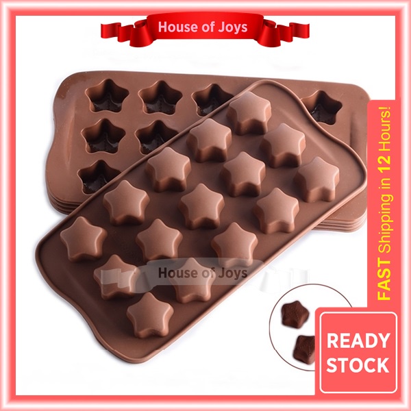 Mini Star Silicone Mold for Chocolates, Candies & Desserts | Star Mold