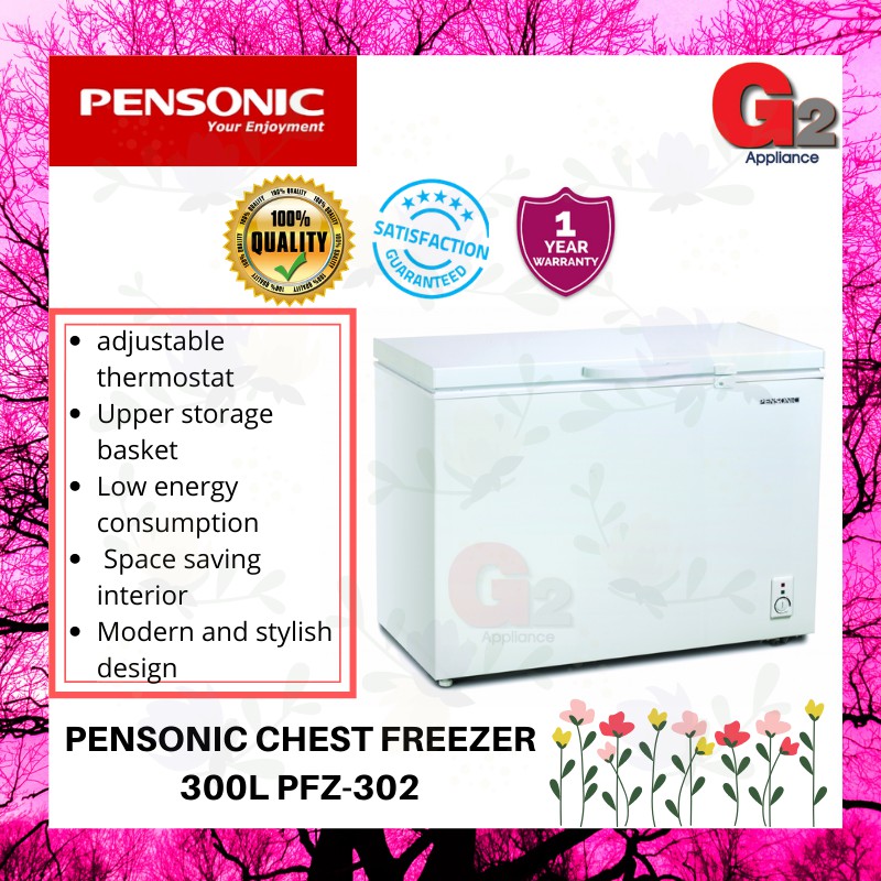 Pensonic (authorised Dealer ) Chest Freezer 300l Pfz-302-pensonic 