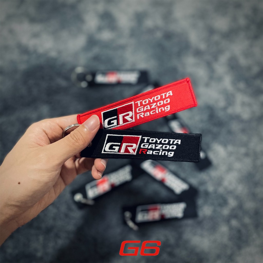 100% Original TOYOTA GAZOO Racing Keychain | Shopee Malaysia