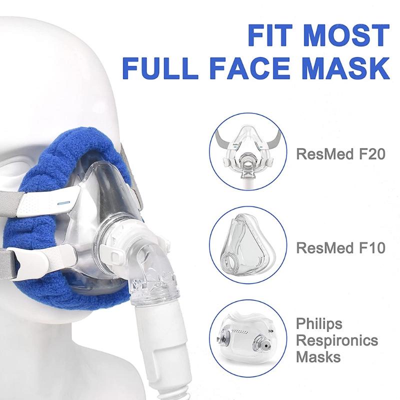 YIN 4 Pack Soft CPAP Mask Liners Full Face CPAP Mask Covers Respirator Accessories Shopee Malaysia