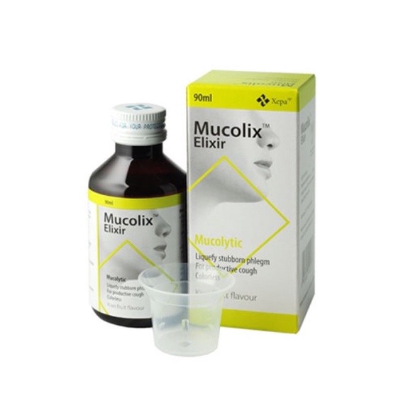 MUCOLIX ELIXIR 90ML COUGH SYRUP Shopee Malaysia