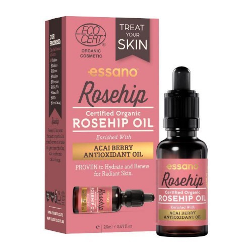 Essano Certified Organic Rosehip Oil 20ml | Shopee Malaysia