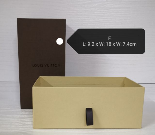 Sale LV L22/W14/D5cm(No.2)Louis Vuitton Draw Gift Box NO BAG