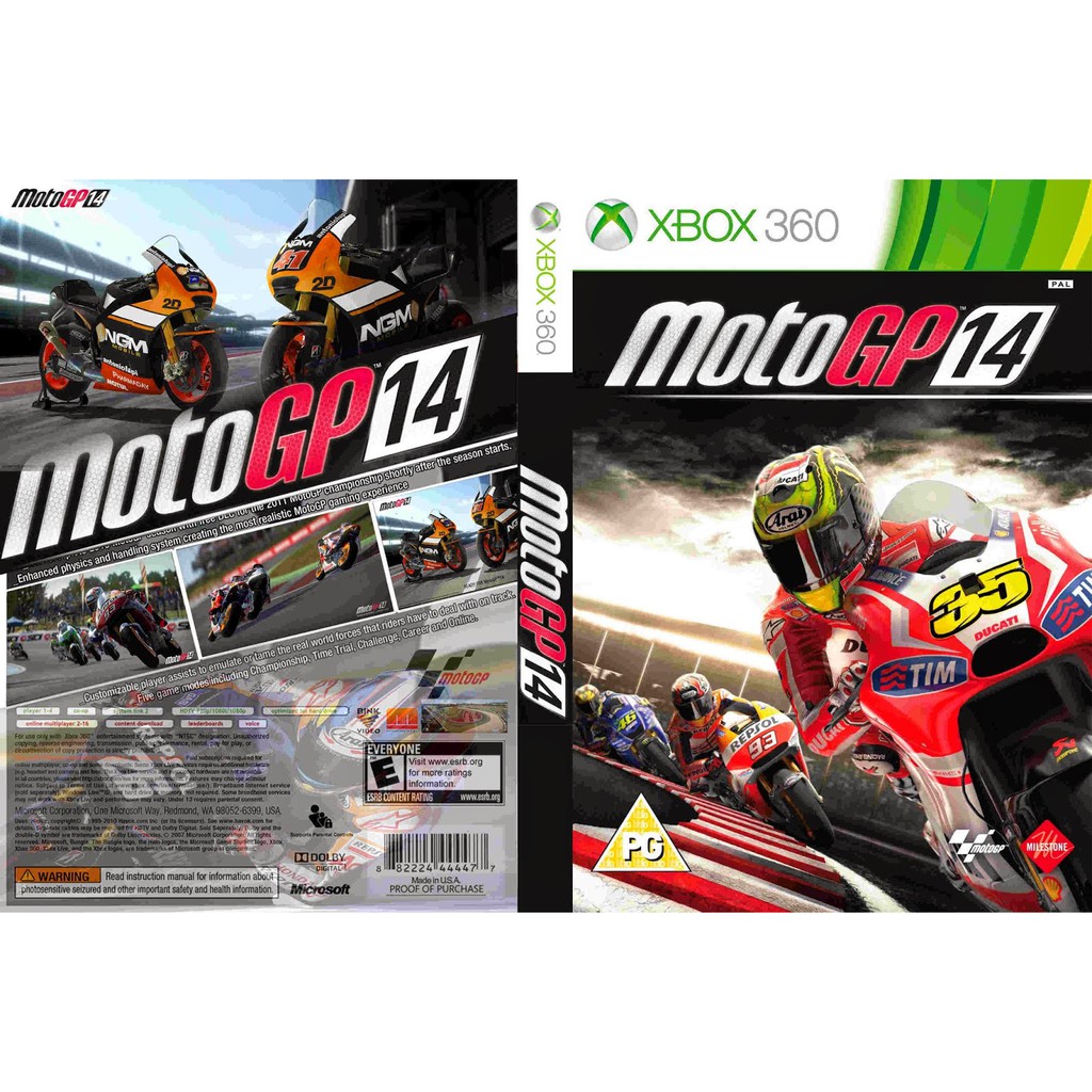 Jogo Moto GP 14 para Xbox 360 - GAMES E CONSOLES - GAME XBOX 360 / ONE : PC  Informática