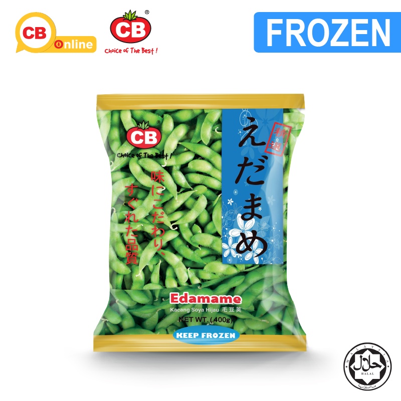 CB FROZEN EDAMAME 400G / KACANG EDAMAME HALAL [CB ONLINE] | Shopee Malaysia