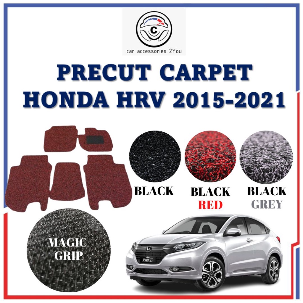 Honda HRV 2015-2021 OEM Precut PVC Carpet /Karpet /Coilmat /Koilmat ...