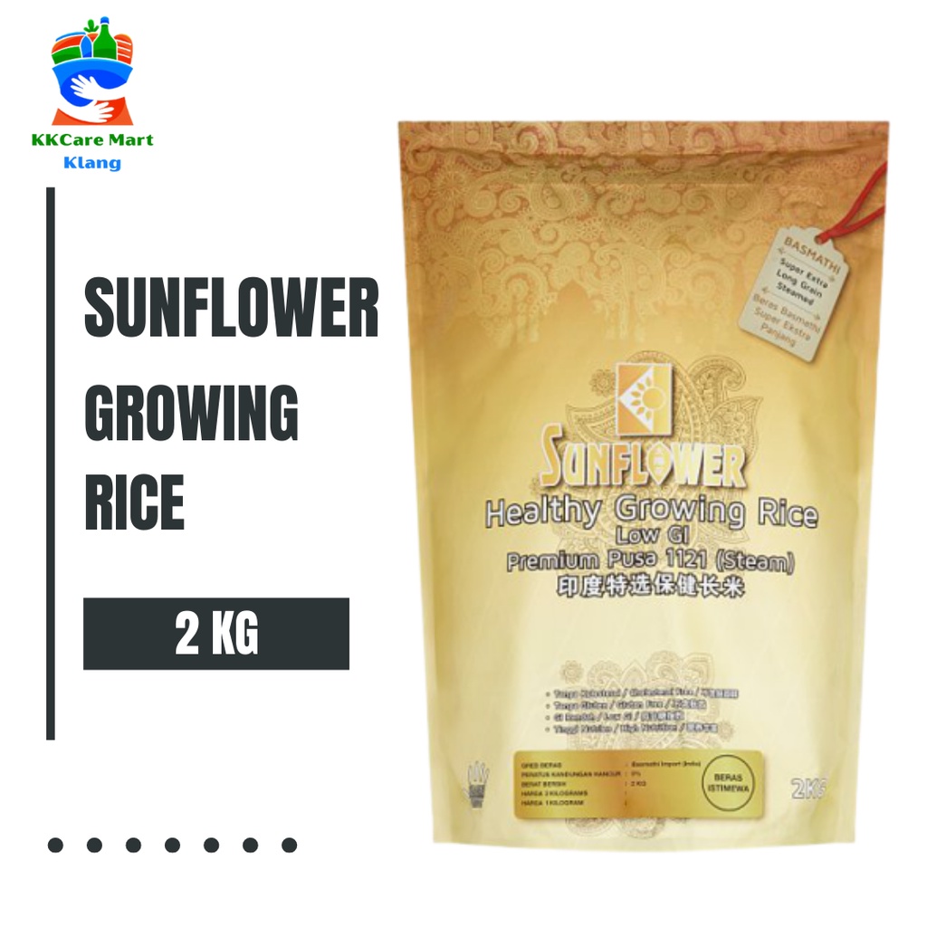 Sunflower Healthy Growing Rice 2kg Shopee Malaysia