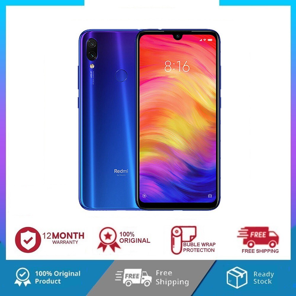 Xiaomi Redmi Note 7 4gb Ram 64gb Rom Original Import Set Shopee Malaysia 6579