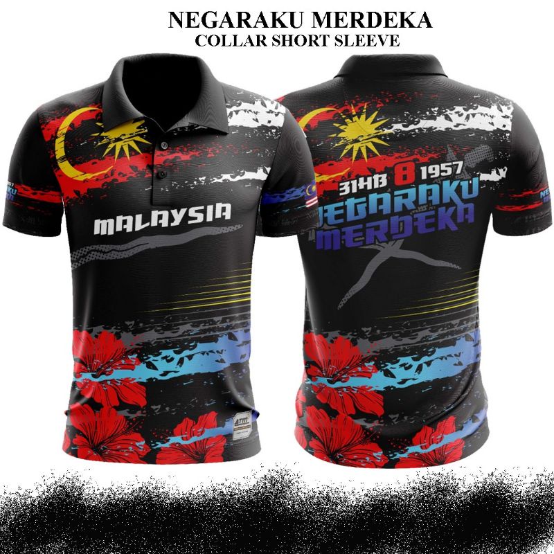 BAJU MERDEKA POLO SUBLIMATION 2022 READY STOCK | Shopee Malaysia