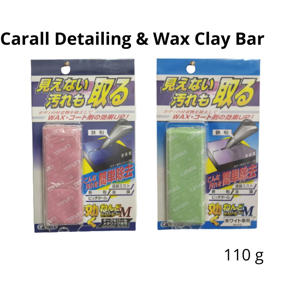 Clay Bar Detailing & Waxing Carall Japan Original Clay Bar Smoke Stains