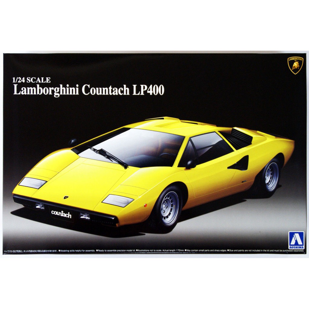 Aoshima Lamborghini Countach LP400 | Shopee Malaysia