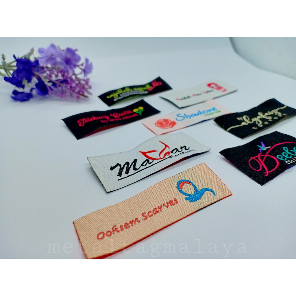 [PRE-ORDER] Label Tudung Sulam 100pcs | Shopee Malaysia