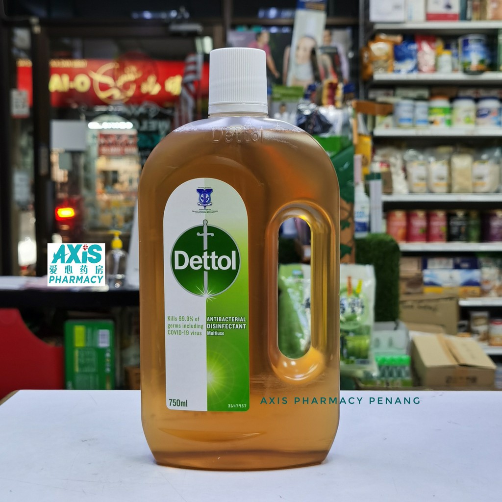 DETTOL ANTISEPTIC BROWN LIQUID 750 ML (EXPIRY DATE JAN 2027) Shopee