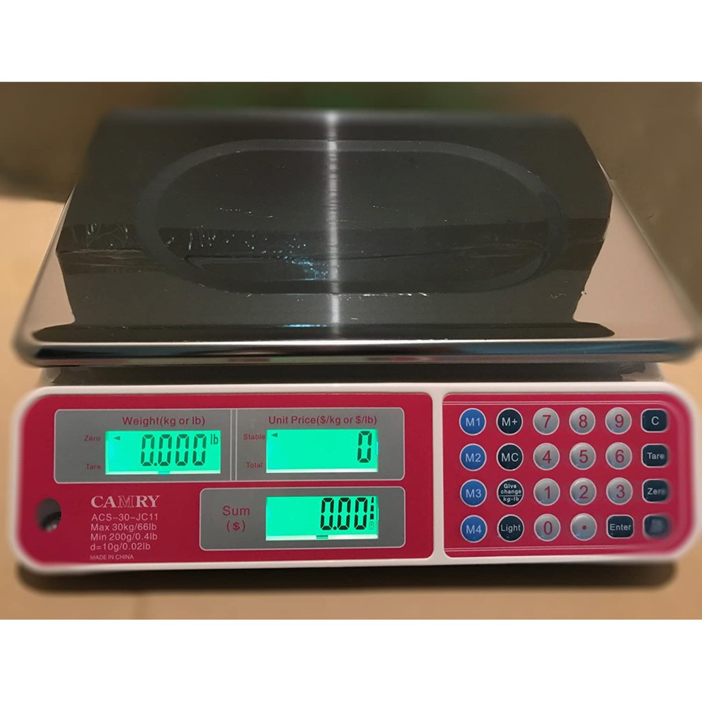Camry Digital Commercial Price Scale 66lb – CAMRY SCALE STORE