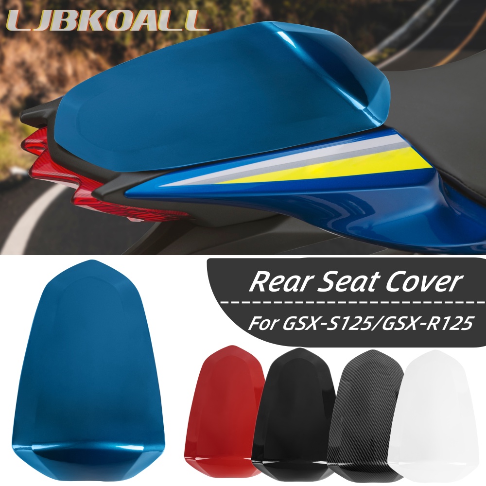 Black/Silver/Red Seat Covers For Suzuki GSX-R 600/750/1000 (2000-2003) – Front & Rear